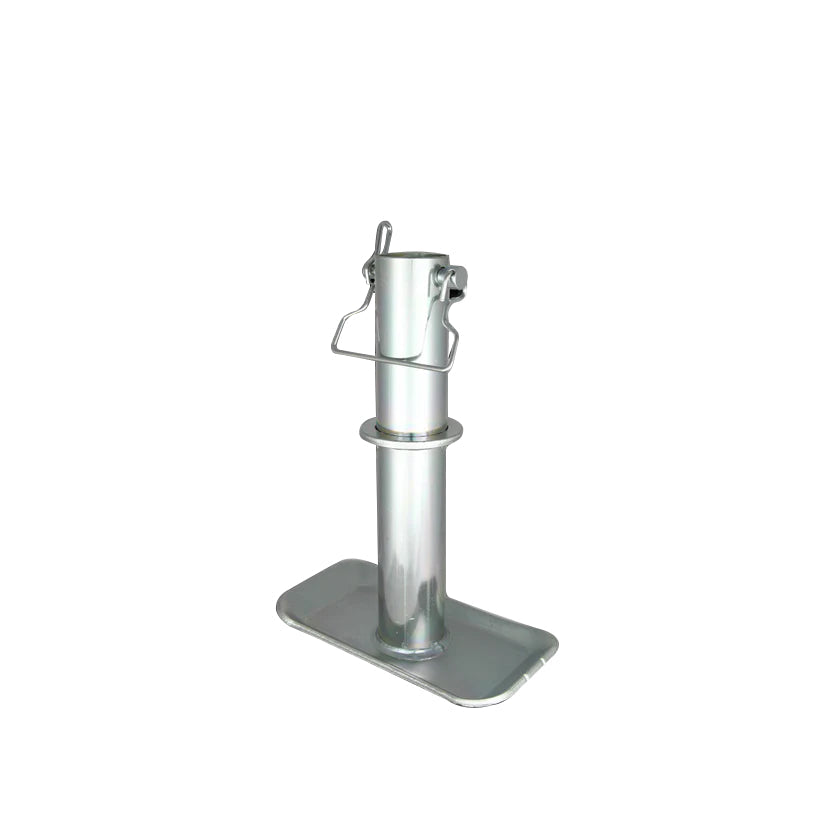 ARK XO750 trailer jack foot stand with securing pin - view 2