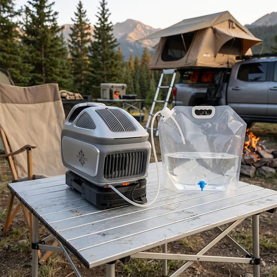 Zero Breeze portable AC maintenance parts and filters view 2