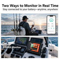 LiTime 36V 100Ah Bluetooth LiFePO4 Battery