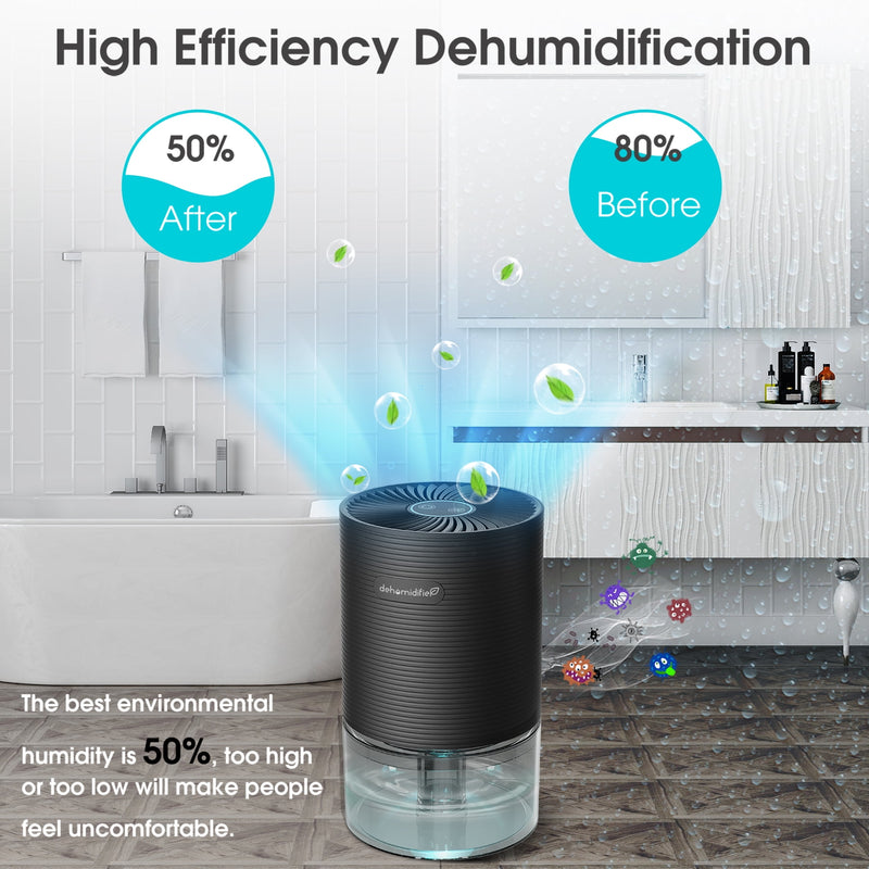 KLOUDIC compact dehumidifier, view 6
