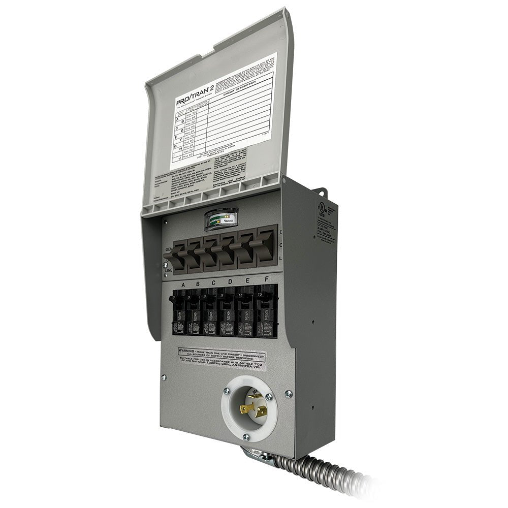 Jackery 120V 30A manual transfer switch cabinet