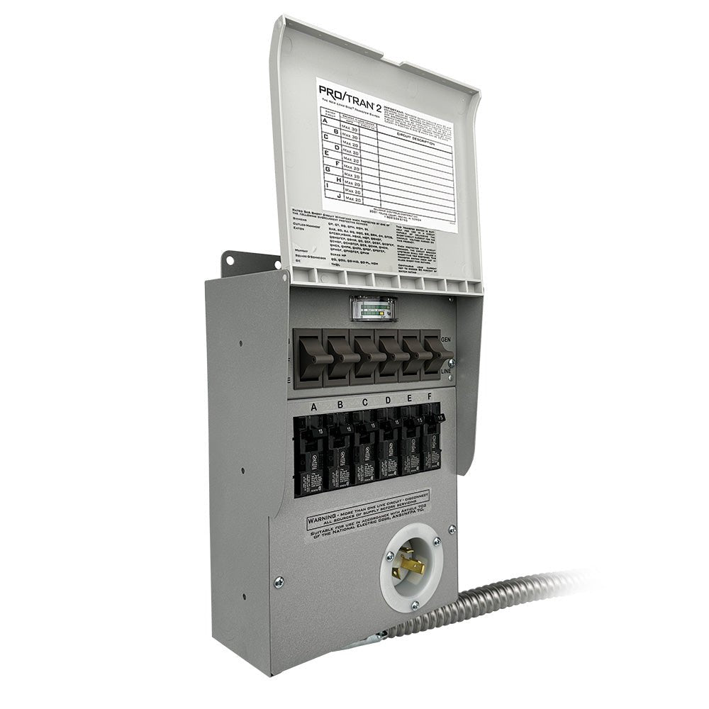 Jackery 120V 30A manual transfer switch cabinet