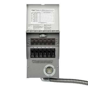 Jackery 120V 30A manual transfer switch cabinet