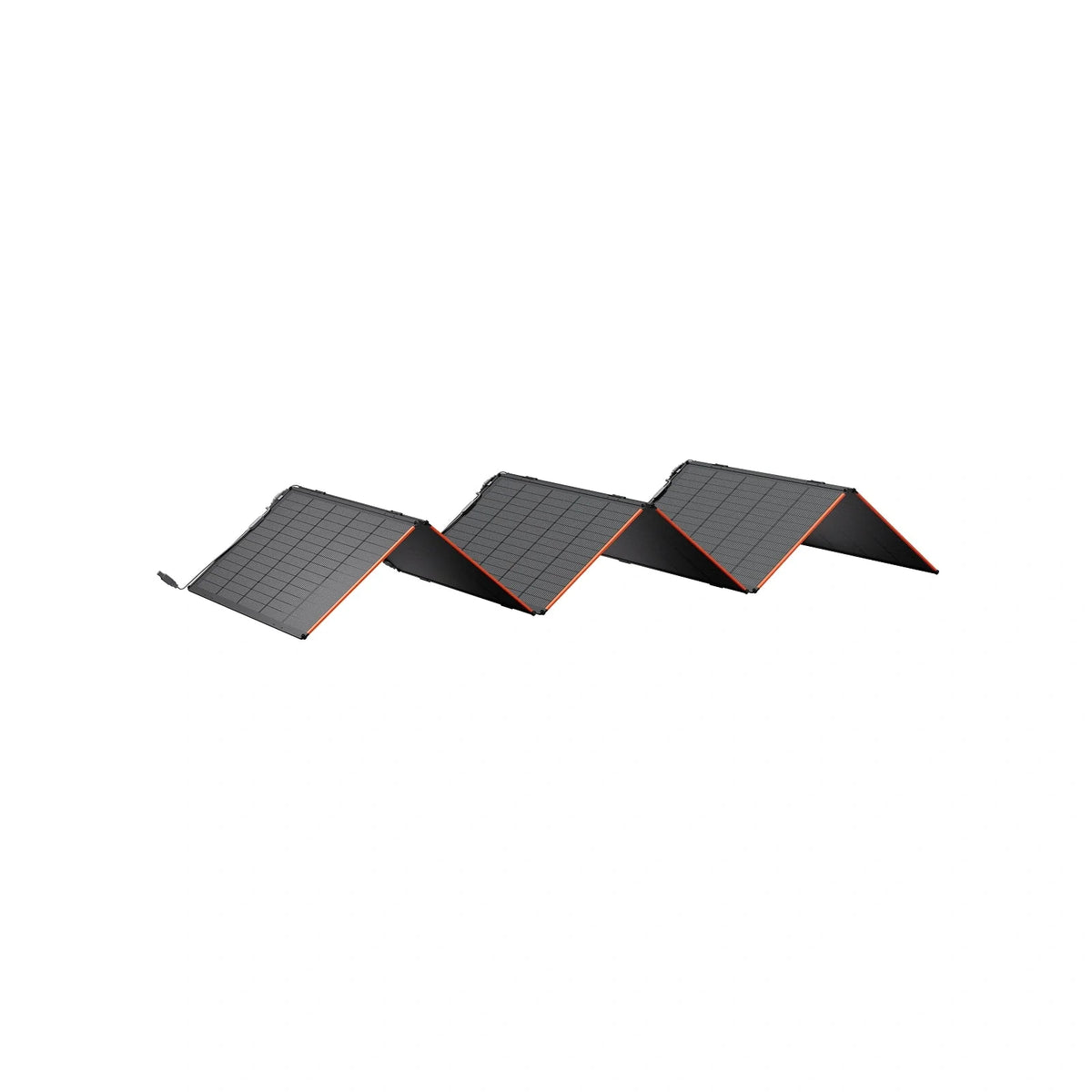 Jackery SolarSaga 500 X six-panel solar array unfolded