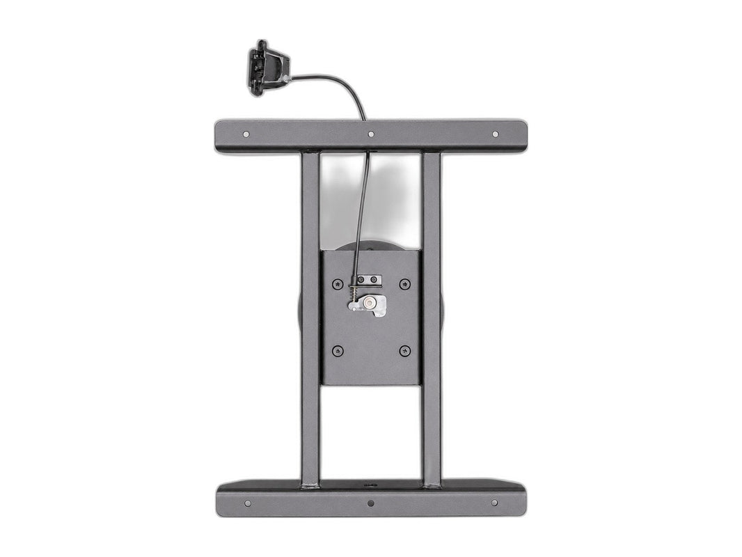 Adjustable RV table leg with locking handle