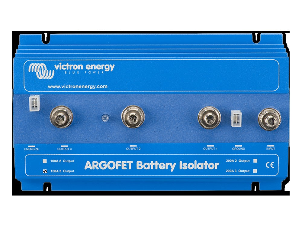 Victron Argofet Battery Isolator 2 or 3 on white background