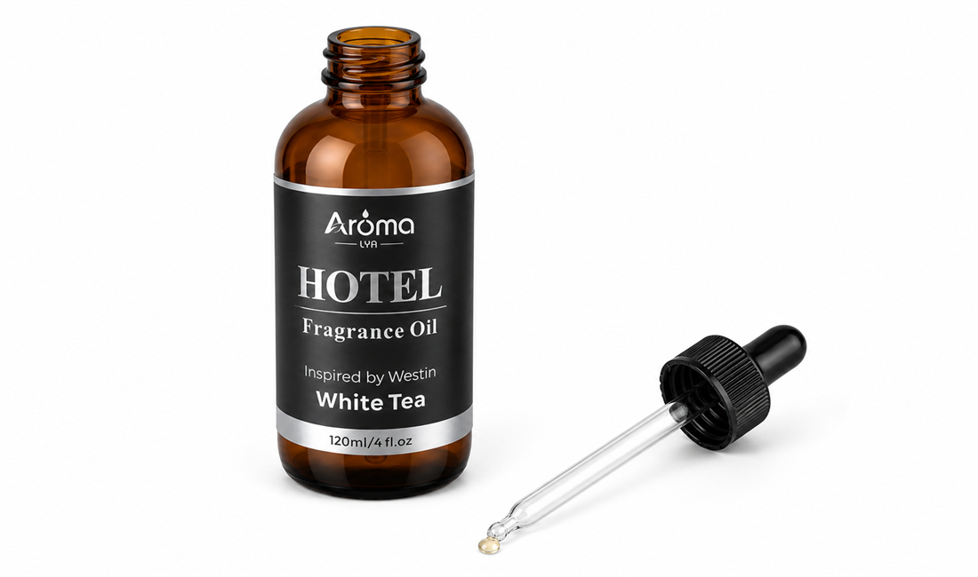AromaLYA White Tea Spa Fragrance Oil 4 fl oz for Diffusers – AromaLYA