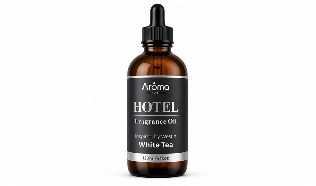 AromaLYA White Tea Spa fragrance oil dropper bottle