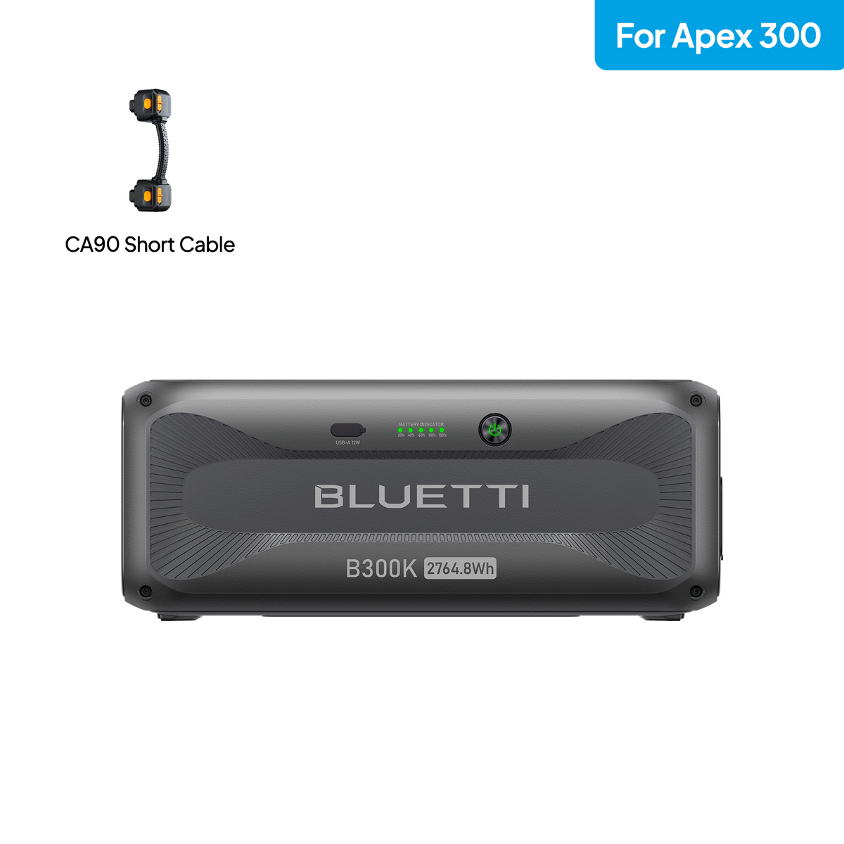BLUETTI B300K Expansion Battery for Apex 300 | 2,764.8Wh LiFePO4