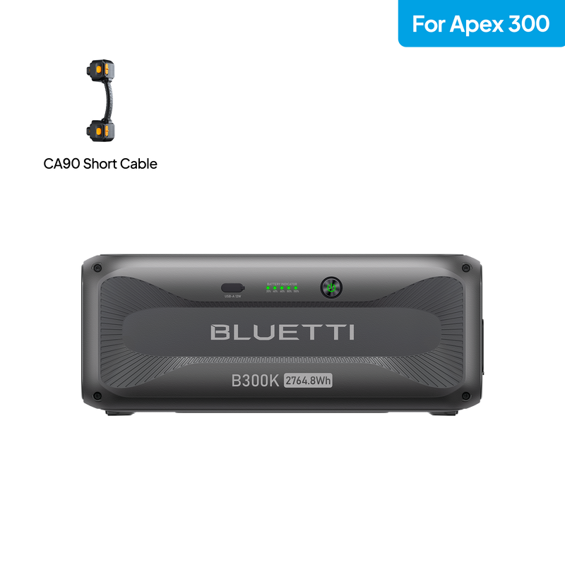 BLUETTI B300K Expansion Battery for Apex 300 | 2,764.8Wh LiFePO4