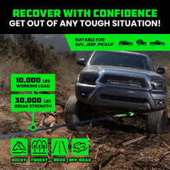Rhino USA recovery tow strap, view 4