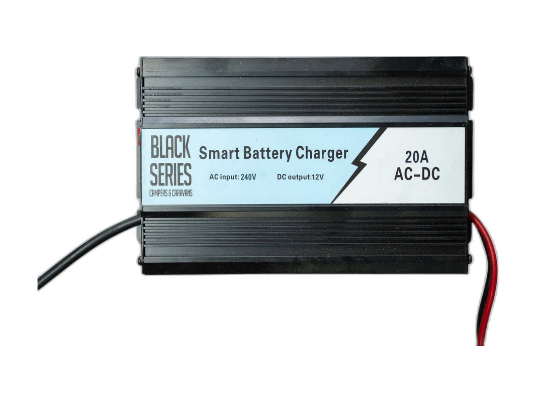 AC to DC 20amp Battery Charger – Black Series