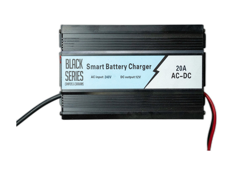 Black Series 20 amp AC to DC RV battery charger