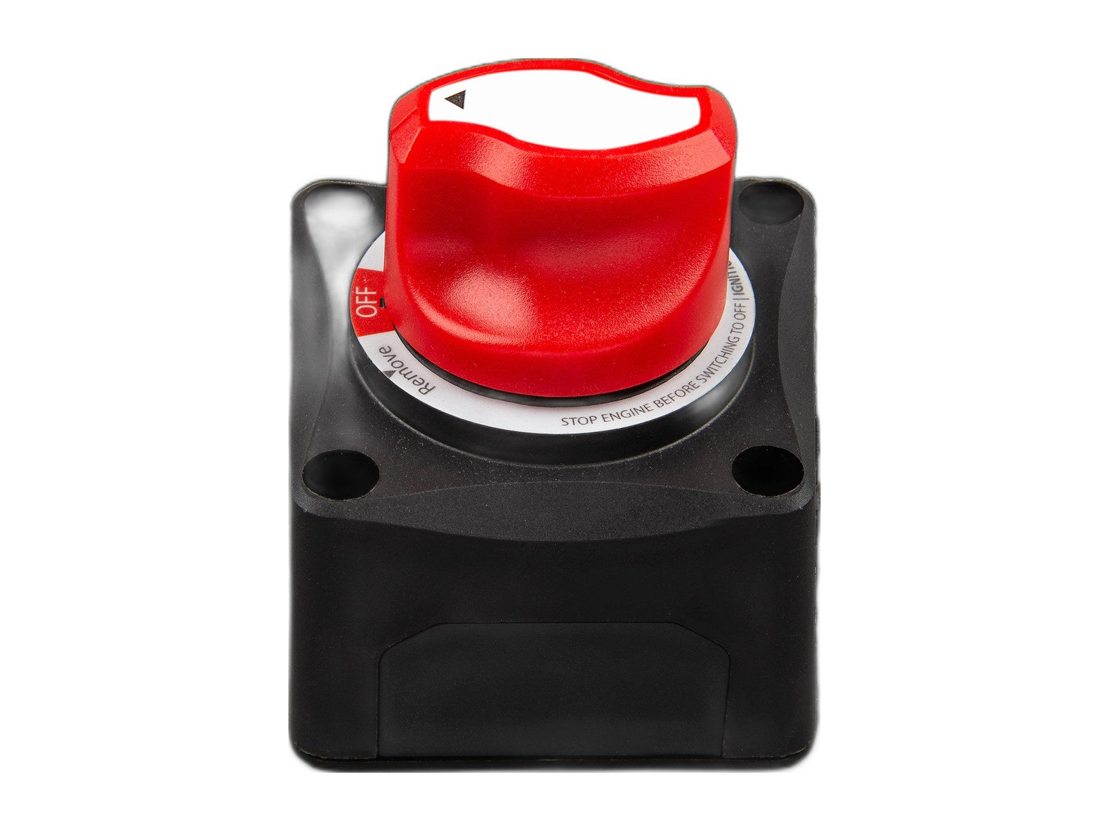 battery switch on off 275a on white background