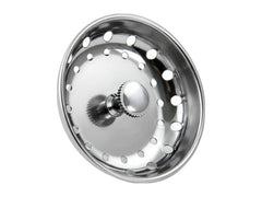 Black Series 3.25" Kitchen Sink Cover and Drain Strainer for HQ19 – Black Series