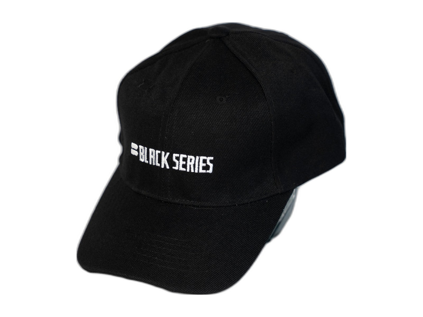 black series cap on white background