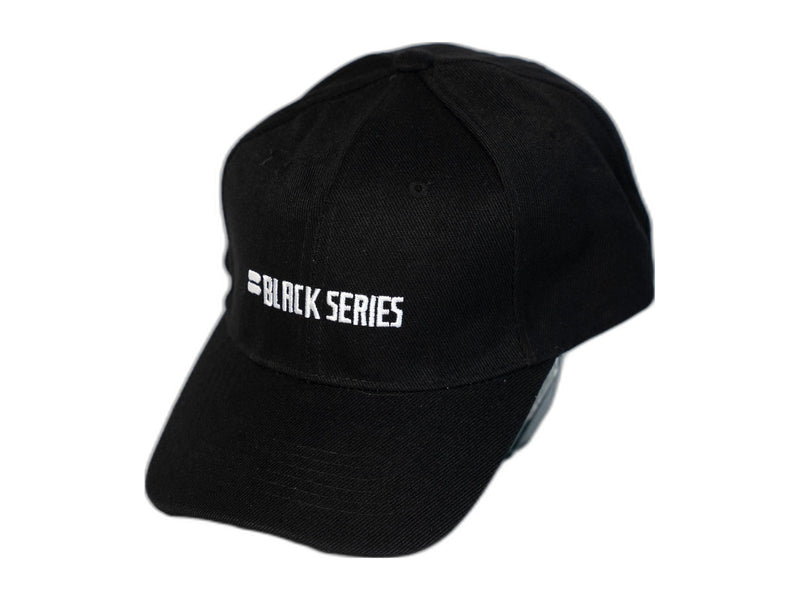 black series cap on white background