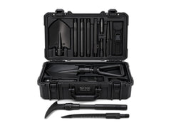 black series shovel set on white background