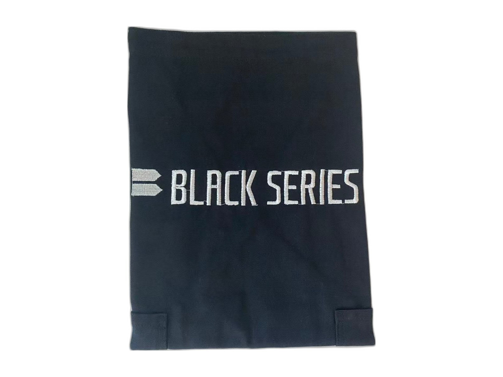 black series tool apron on white background