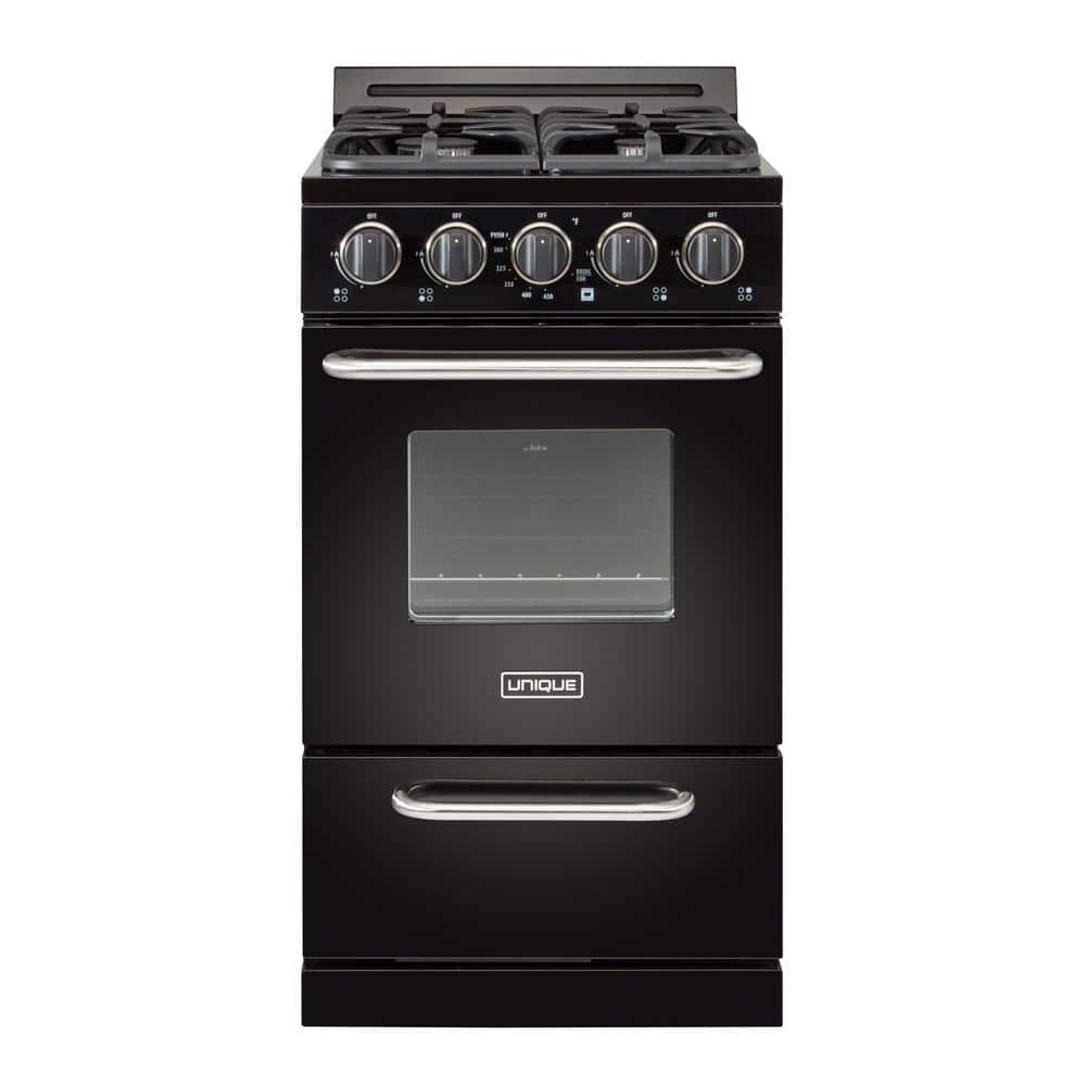 Unique off-grid 20 inch propane range