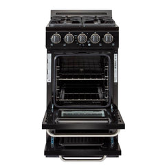 Unique off-grid 20 inch propane range