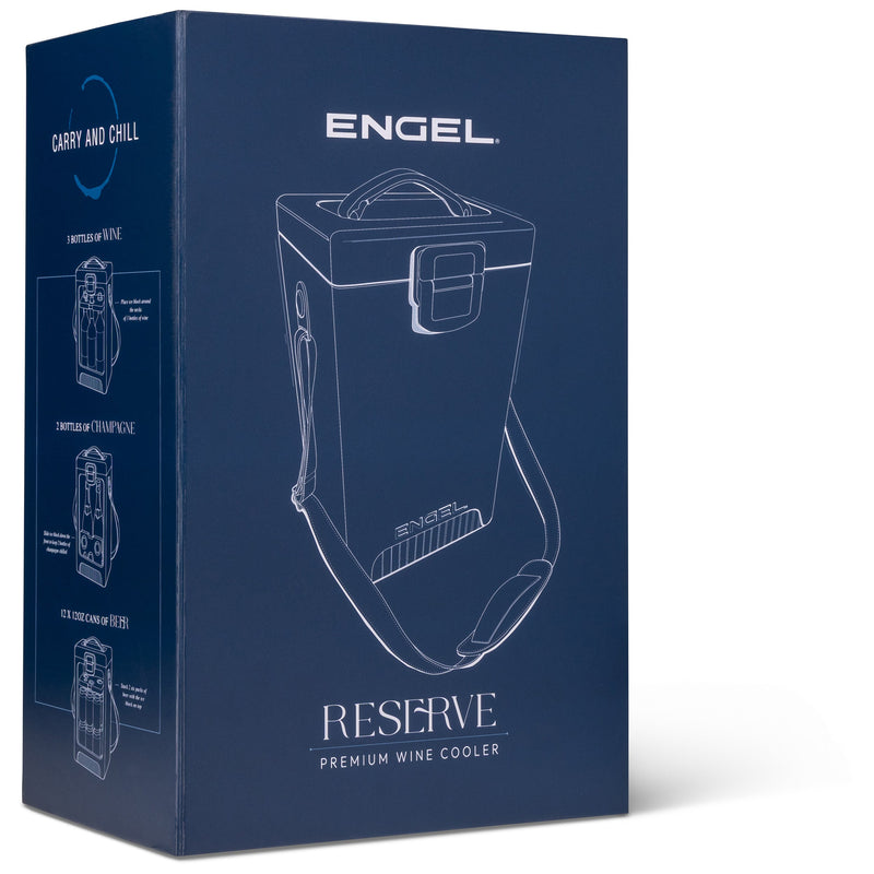Engel Reserve Premium Wine Cooler - 3 Bottles, Host Kit Included