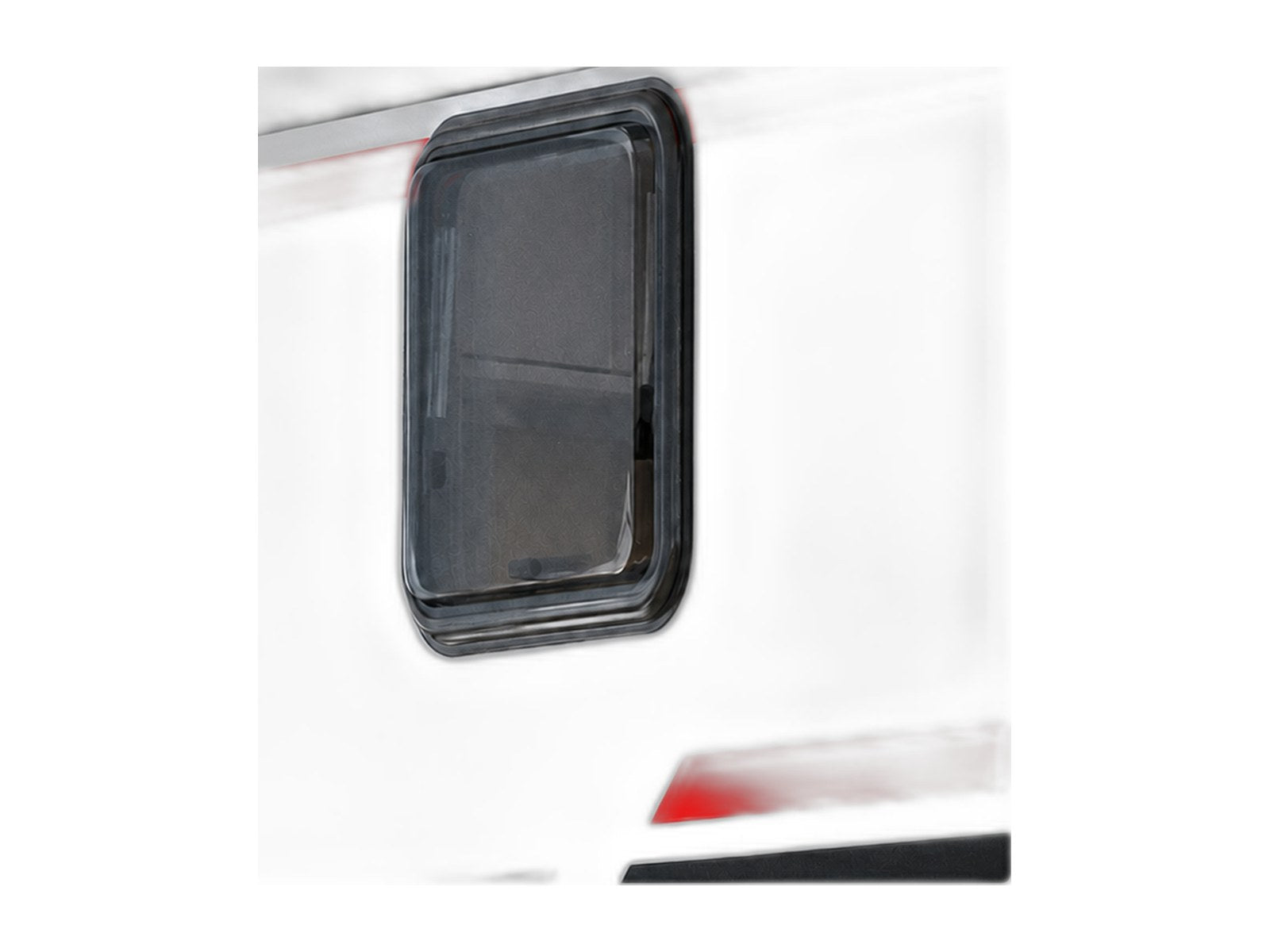 black series rv replacement window on white background