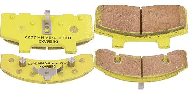 DeeMaxx 7-8K yellow ceramic disc brake pads axle set