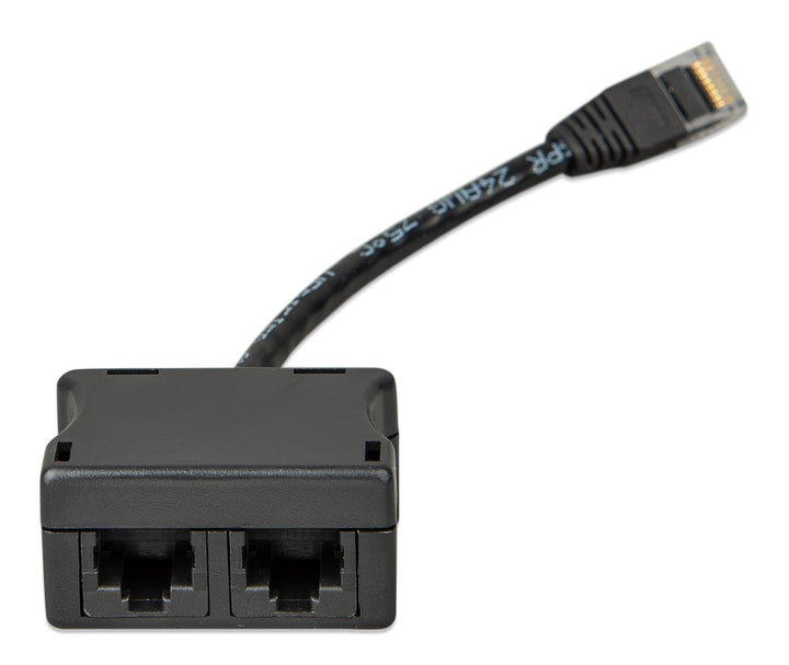Victron RJ45-splitter 1xRJ45 male/15cm cable/2xRJ45 female