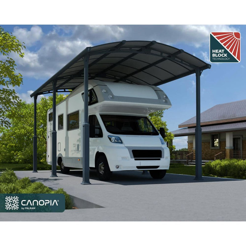 Palram Canopia Alpine RV carport 12 x 21 ft