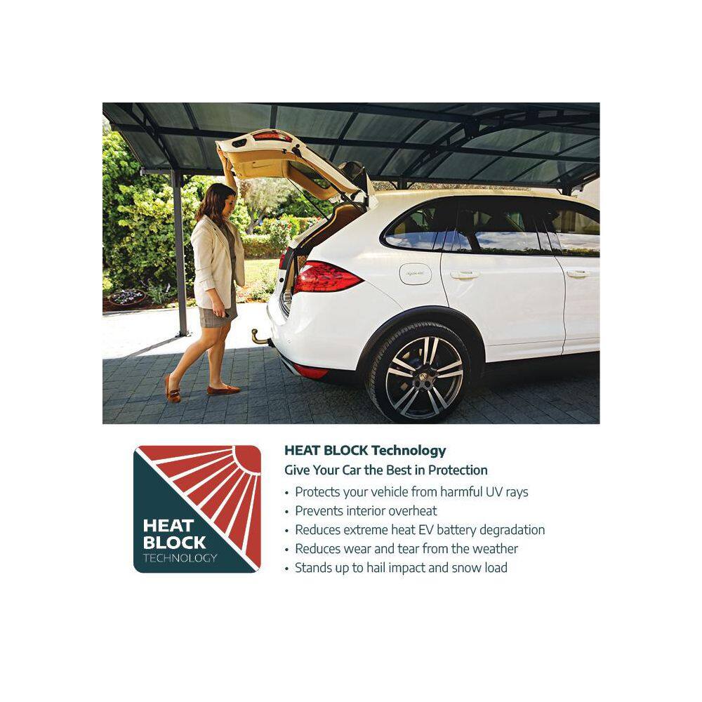 Palram Canopia Alpine RV carport 12 x 21 ft