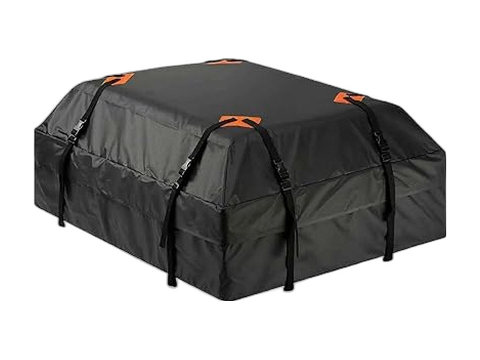 car rooftop cargo bag soft sided storage carrier on white background