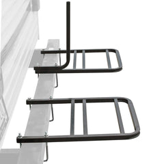 RV bumper-mount bike rack
