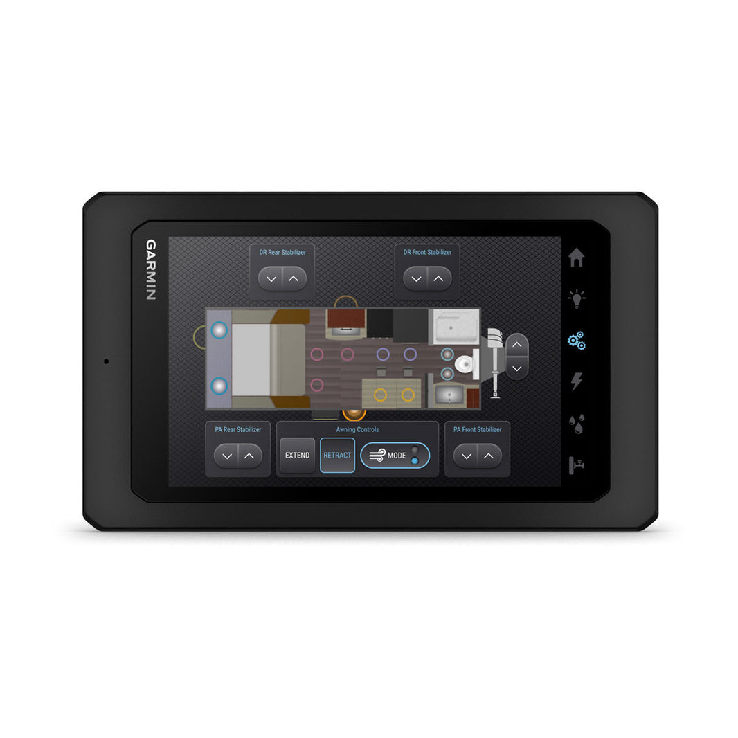 Garmin SERV 7-inch RV control panel display