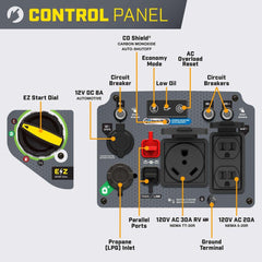 Champion 4500W dual fuel inverter generator