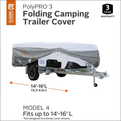 Classic Accessories folding camping trailer cover 14-16 ft