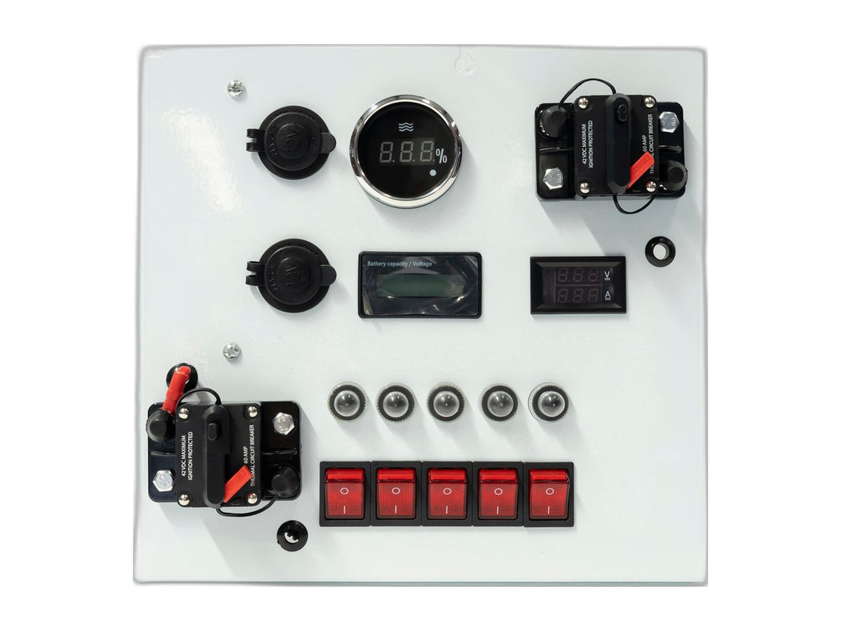 Black Series RV control panel F1/2 trailer wall mount