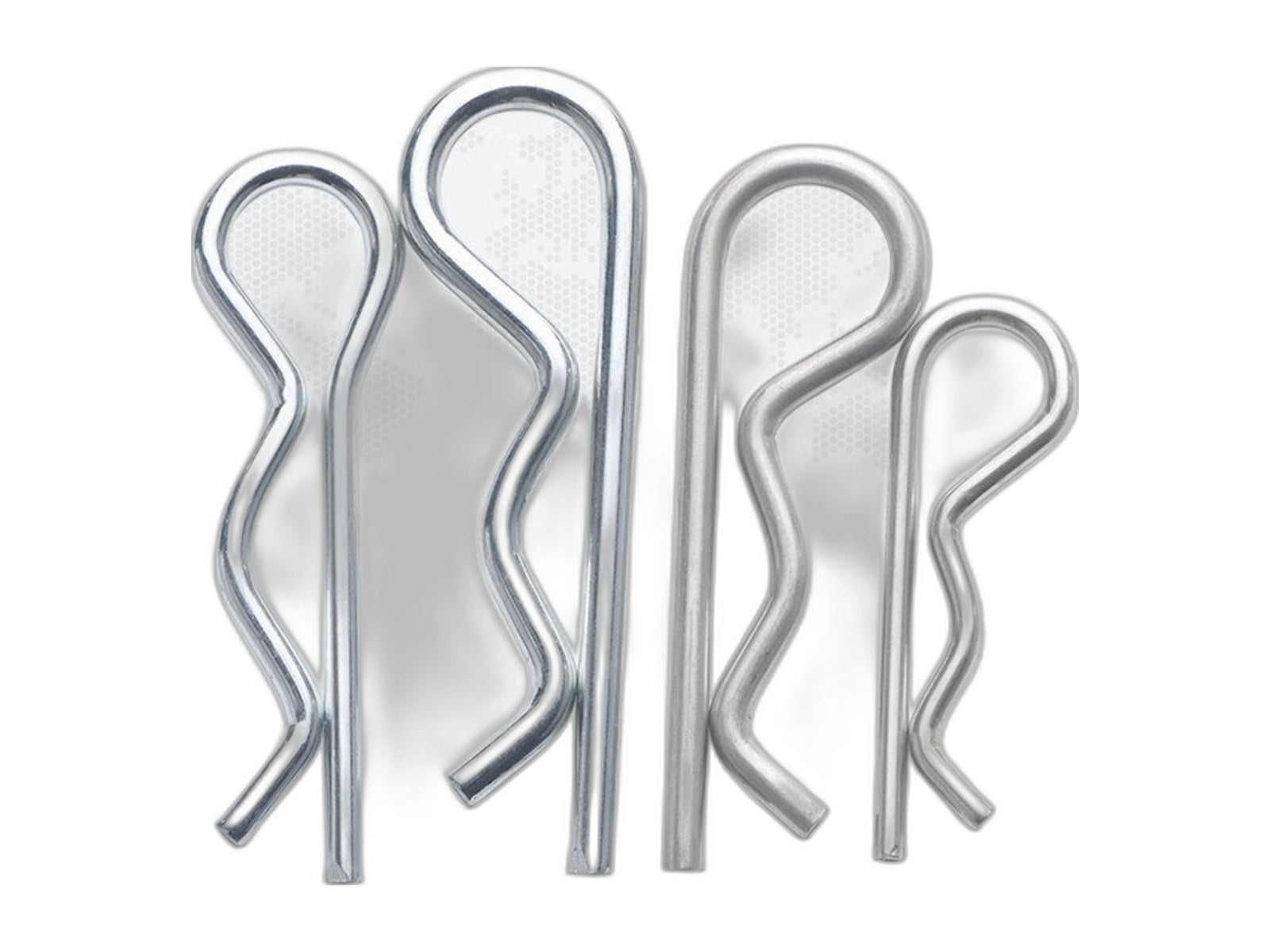 cotter pin on white background