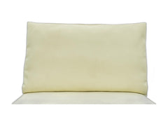 Black Series gray leather seat back cushions