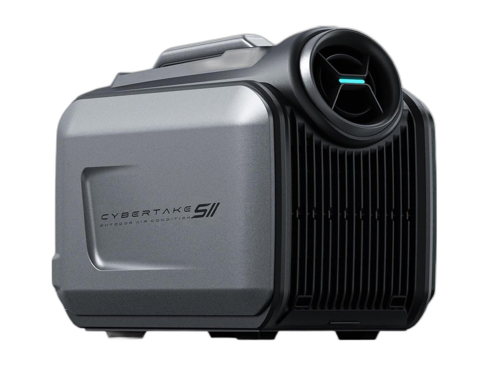 cybertake s2 pro portable camping air conditioner on white background