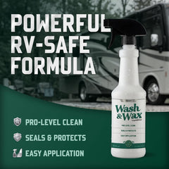 Liquishine RV wash and wax bottle, view 3