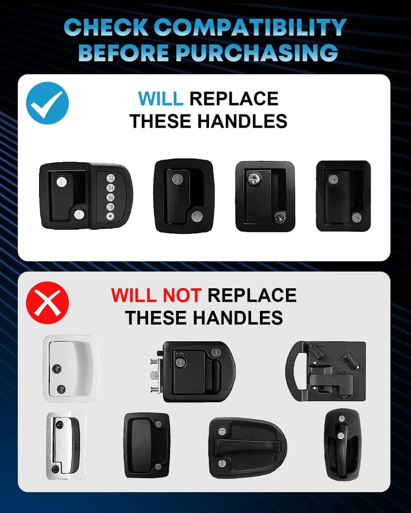 Kohree keyless RV door lock, view 5