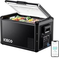ICECO VL45ProS single zone portable fridge freezer, black