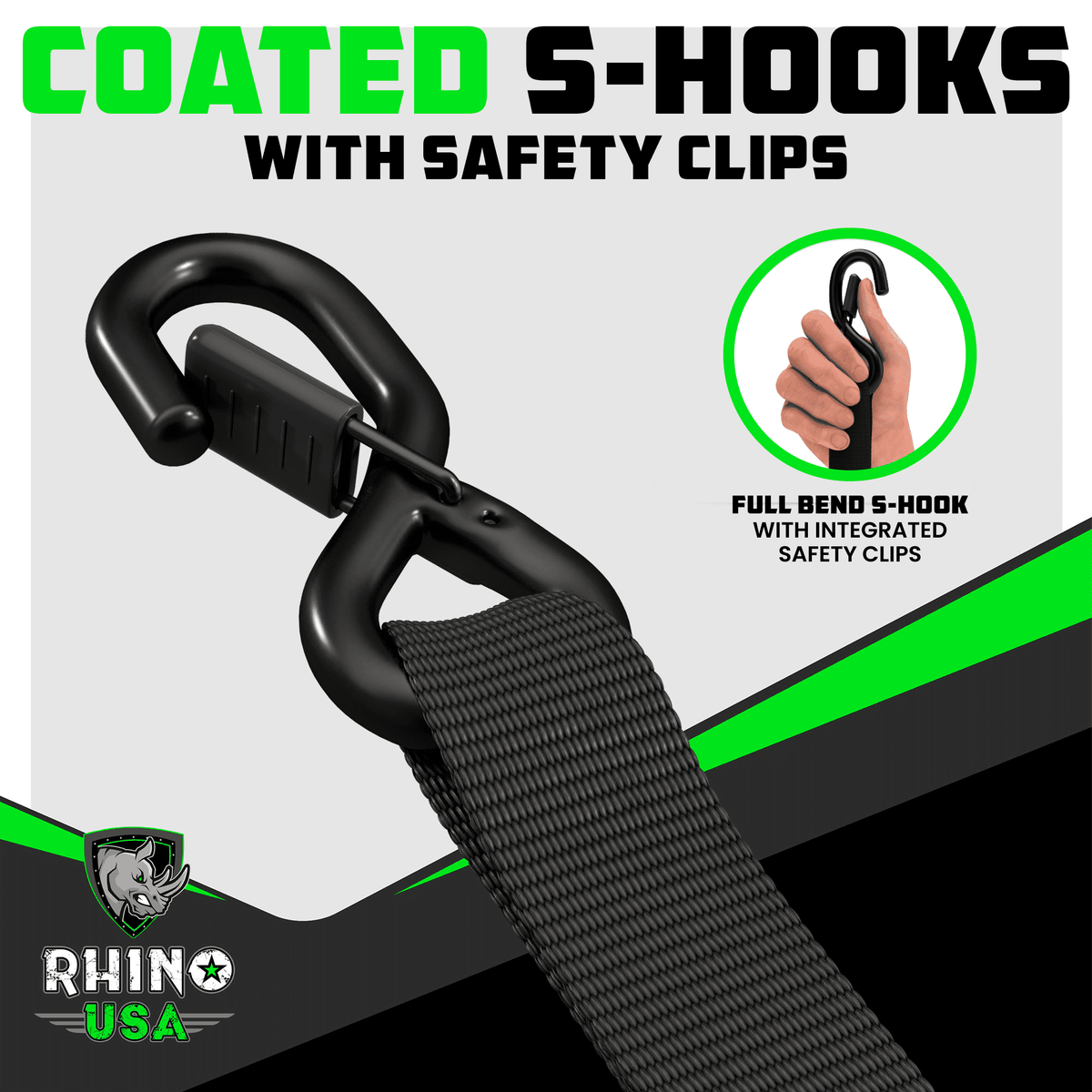Rhino USA ratchet straps, view 5