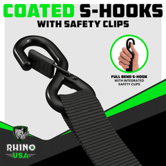 Rhino USA ratchet straps, view 5