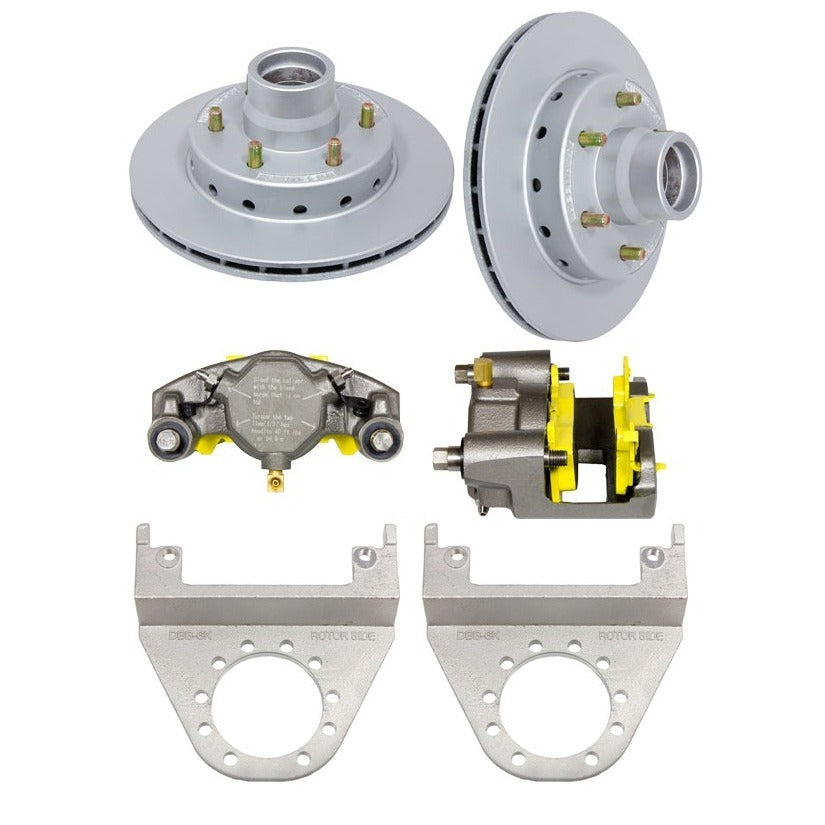 DeeMaxx 6K closed-bracket disc brake kit: MAXX rotor/hubs, calipers and brackets