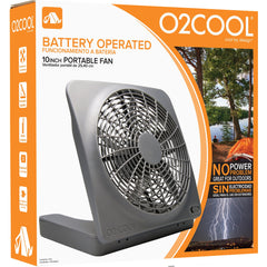 O2COOL 10 inch portable fan, view 2