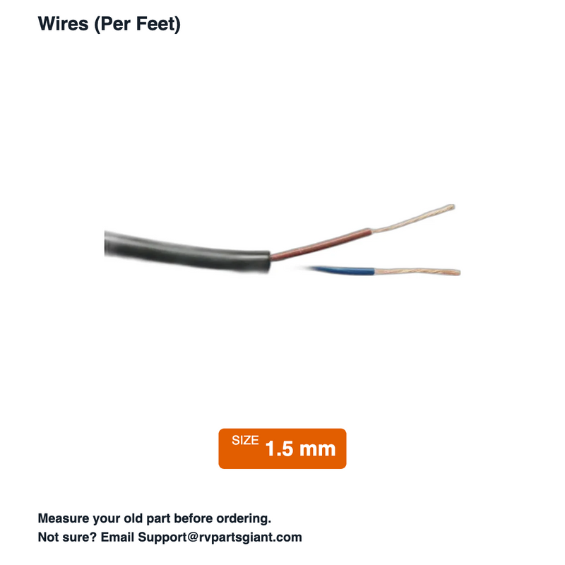 Wires (Per Feet) - dimensions