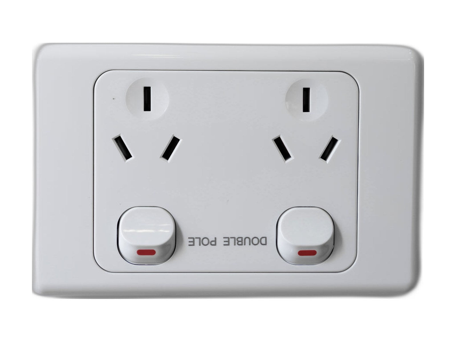 dominator socket on white background