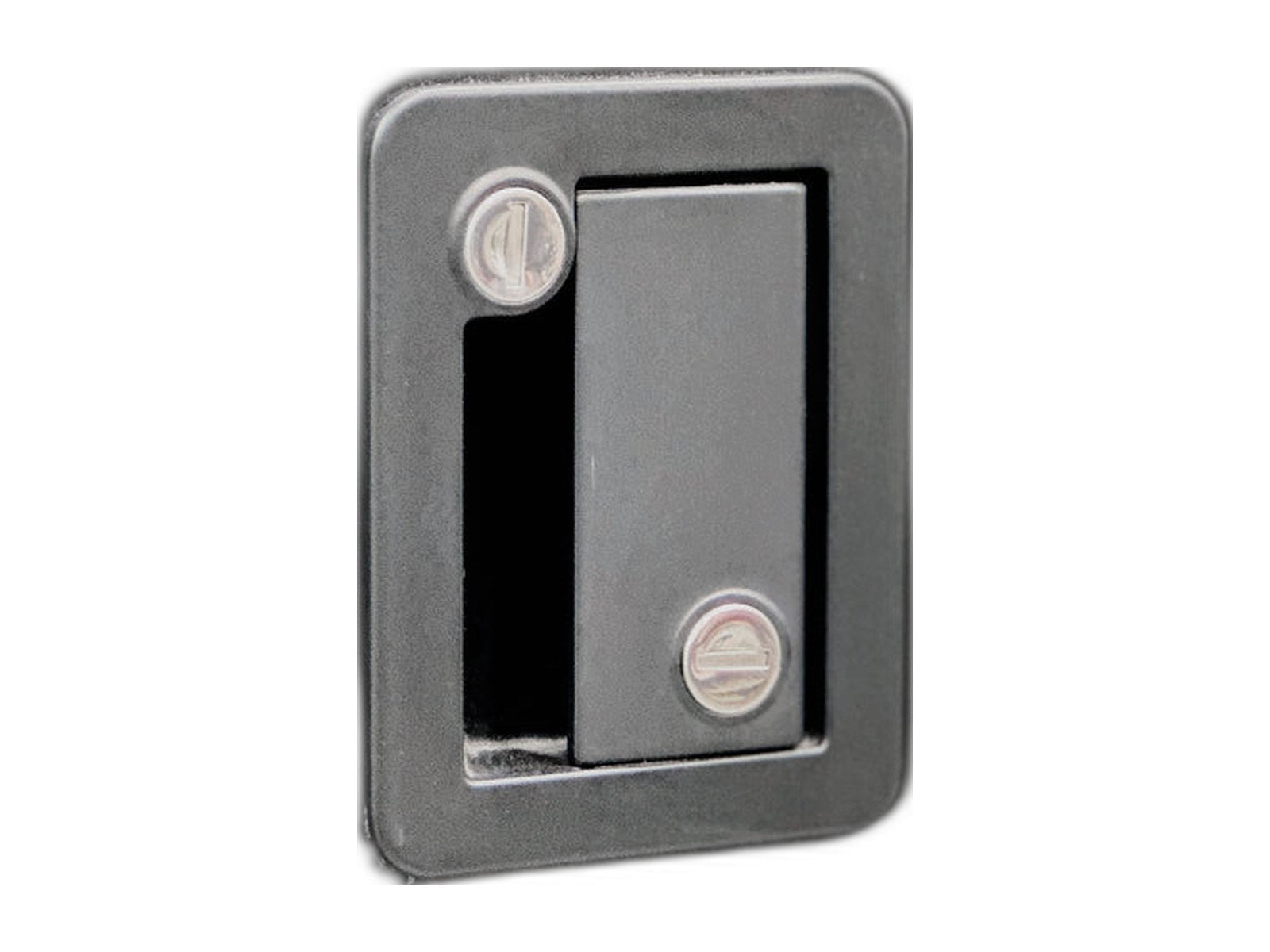 door lock key entrance on white background